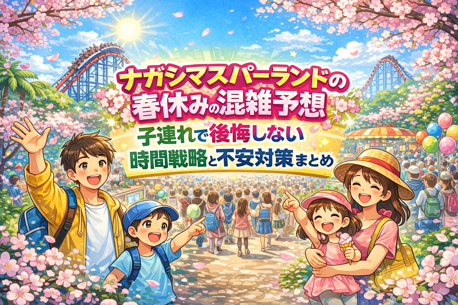ナガシマ スパー ランド 混雑 予想